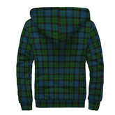 MacKay Modern Tartan Crest Sherpa Hoodie